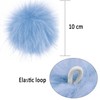 SIQUK 20 Pieces Faux Fur Pom Pom Balls DIY Faux