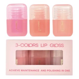 Set Trio 3 Tinta Lip Gloss Alto Brillo Labial Kevin & Coco®