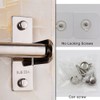 Kitchen Sliding Hooks, Stainless Steel Hanging Rack Rail Organize Kitchen