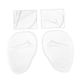 LALAFINA 9pairs Non- Gel Forefoot Cushion Pads for High Heels Shoe Inserts for Comfort and Anti- Design for Daily Wear