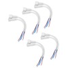 5 Sets 2 Pin Electrical Connector Waterproof Male and Female