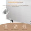 SDSNTE Stainless Steel Commercial Deep Fryer Splash Guard 20-1/2" W