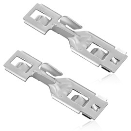 Upgraded 2Pcs W10854425 Dryer Front Panel Clip, Bottom Mounting Clips Fit for Whirlpool, Kenmore, Maytag, KitchenAid Dryers - Replaces 237823, 3394083, 8283335, W10775448