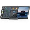 Topexplore 9.26'' Carplay Screen for Car with 2.5K Dash Cam