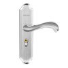 Stainless Steel Handle Door Lock Mechanical Magnetic Security Entry Lever