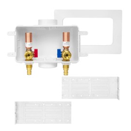 1 PCS Foskan Washing Machine Laundry Outlet Box,1/2"PEX A Expansion Inlet
