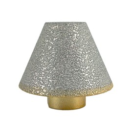 HXIN Brazed Diamond Finger Milling Bit with 5/8-11" Diamond Cone Chamfer Bit End Mill Router Bit for Dry/Wet Enlarging Shaping Hole on Porcelain Ceramic Tile Granite Marble CB2048 (4/5" to 1-7/8")