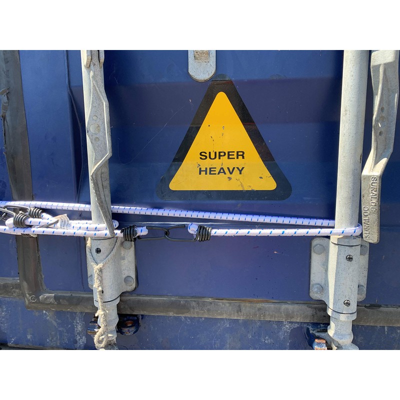 Kotap VBC-18WHT Heavy Duty Durable Multi-Use Bungee Cords with Hooks,