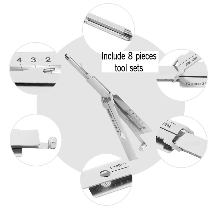 Hook and Pick Tool Civilian Use Decoder 2 in 1