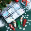 Christmas Snowflake Nail Art Decoration Winter Nail Sequins Flakes Decals