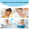 4 PCS Bath Toy Storage Wash Hair Brush Bath Toy