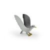 CO Seagull Toy, Very Nice Rubber Model, Hand Painted 3"