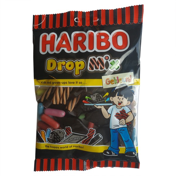 Haribo Licorice | Haribo Candy | Haribo Colorful Licorice Mix | Haribo Liquorice Mix | 8.81 Ounce Total