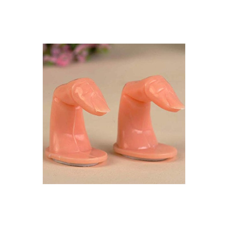 DNHCLL 6PCS Practice Fake Finger Practice Model For Hand Nail