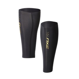 Two Times You UA3064b Compression Wear, ELITE MCS CALF GUARDS UA3064b, BLK/GLD