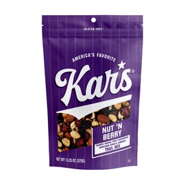 Kar’s Nuts Nut ‘N Berry Trail Mix, 13.25 oz – Resealable Pouch (Pack of 6), Gluten-Free Trail Mix Snack