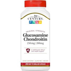 21st Century 21st Century Glucosamine/Chondroitin, Original Strength, 200 Easy to Swallow Capsules