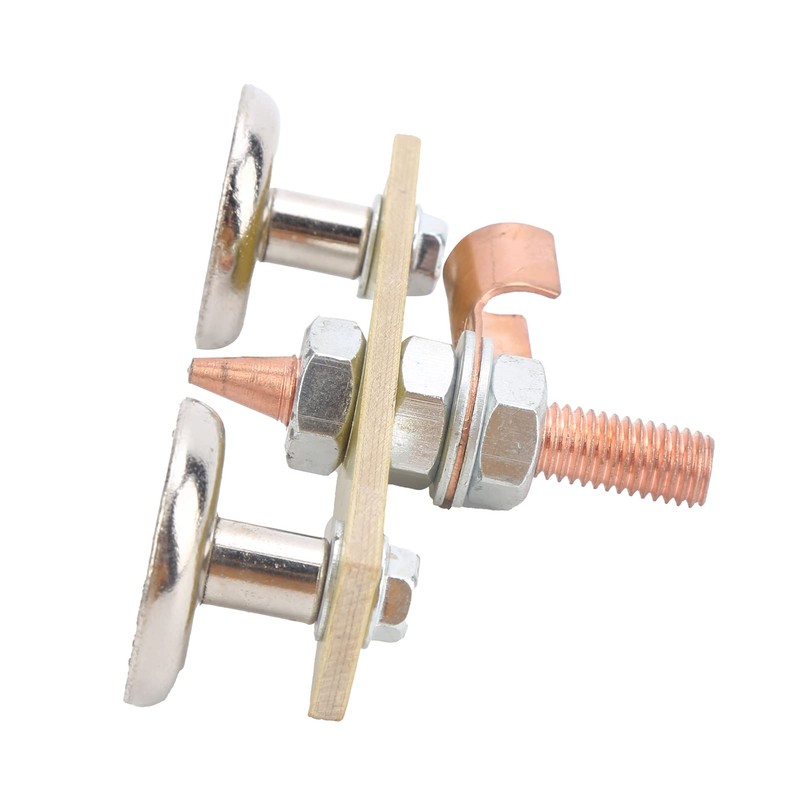 Welding Magnet Head Iron Insulation Board Double Ground Connector Spotter