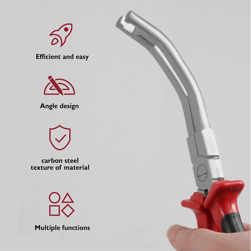 SPEEDWOX Glow Plug Pliers - Angled & Curved Jaw Pliers