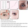 6D Simulation Eyebrow Stickers 6 Sheets/56 Pairs Hair-Like Waterproof Eyebrow