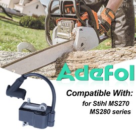 Ignition Coil for STIHL MS270 MS280 Series, ADEFOL Durable Ignition Coil Module, Professional Series Parts Accessories for Ignition Coils #1133-400-1350 (Ignition Coil)