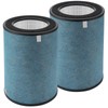 Senowi 2 Pack HP301 HP302 HP305 Replacement Filter Compatible with