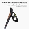 FIZAN Speed Model, Swift Nordic Aluminium Walking Poles, Ultralight Adjustable,