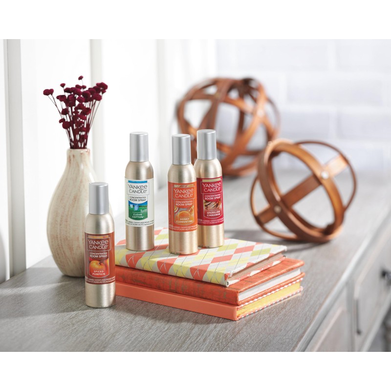 Yankee Candle Concentrated Air Freshener Room Spray, Odor Eliminator for