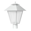 KastLite Outdoor Post Light Fixture, Fits 3" Lamp Post Outdoor