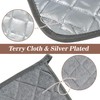 Cotton Pot Holders for Kitchen - MAQIHAN 4 pcs Square