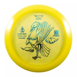 Yikun Discs - JUN - 11 Speed Disc Golf Distance Driver - Phoenix Line (Yellow)