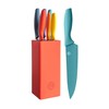 MasterChef Knife Block Set of 6 Kitchen Knives, Extra Sharp