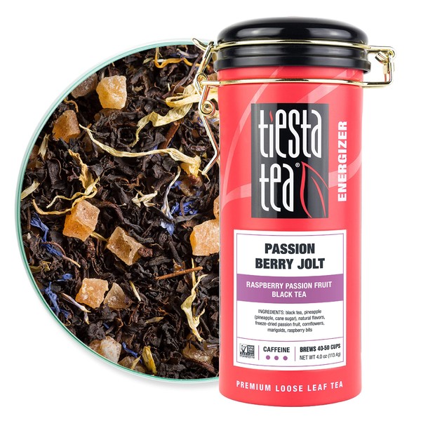 Tiesta Tea - Passion Berry Jolt, Raspberry Passion Fruit Black