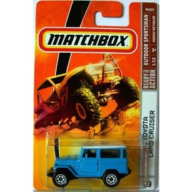 Matchbox MBX Outdoor Sportsman #89 '68 Toyota Land Cruiser Die-Cast Vehicle - Blue Body Paint by Matchbox