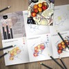 Castle Art Supplies 24 Cezanne Inspired Coloured Pencils Set for