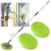 Dusting Sponge Baseboard Cleaner, Max 66'' Microfiber Kitchen Cabinet Brush