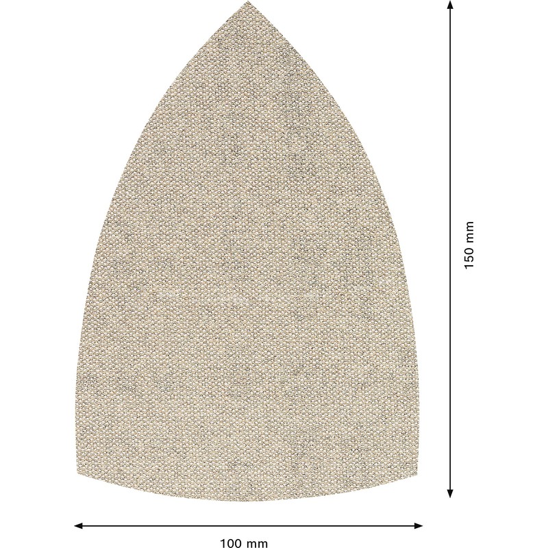 Bosch Professional 10x Expert M480 Sanding Net (for Hardwood, Paint
