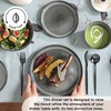 Karaca Fein 24 Piece Reactive Glaze Dinner Set for 6