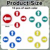 Trail Markers Reflective Trail Marker Pack Bright Trail Marking Reflectors
