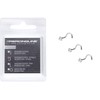PIERCINGLINE Set of 3 925 Sterling Silver Nose Piercing |