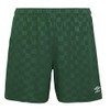 Umbro Women's Checkered Short, Forest Green, Large