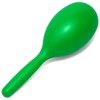 Tiger Full Size Plastic Maracas - Green Pair