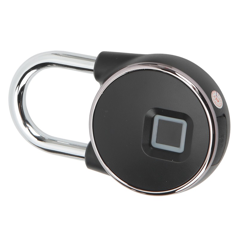 Smart Fingerprint Padlock Compact USB Charging Keyless Padlock for Home