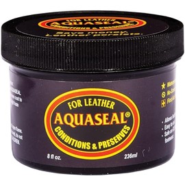 AQUA SEAL Aquaseal for Leather-8oz Creme