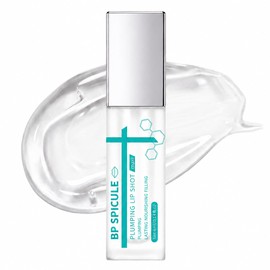 BP Spicule Lip Plumper Gloss, Vitamin E Hydrating Plumping Shot for Fuller-Looking Lips, Lasting Nourishing Filling, Non-Sticky Formula, 0.14 oz