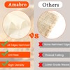 Amabro 6 Pcs Muslin Straining Cloths, Cotton Filter Cloth Reusable