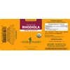 Herb Pharm Certified Organic Rhodiola Root Extract for Energy, Endurance
