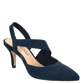 Bella Vita Arabella - Zapatos de tacón para mujer, AZUL MARINO-GAMUZA, 6.5 US