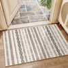 Puino 2x3 Washable Moroccan Area Rug: Geometric Boho Area Rugs