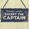 RED OCEAN Nautical Sign Captain Bar Pub Bathroom Man Cave